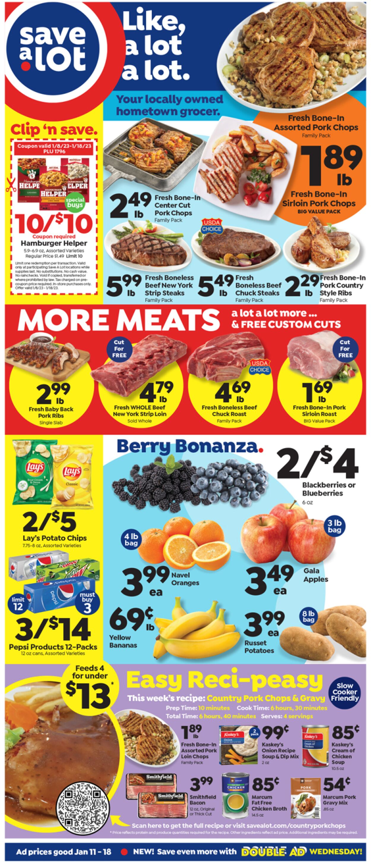 Weekly ad Save a Lot 01/11/2023-01/18/2023