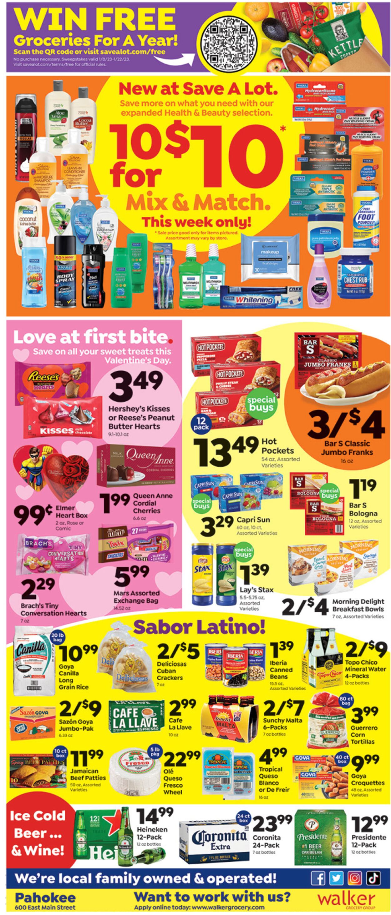 Weekly ad Save a Lot 01/18/2023 - 01/25/2023