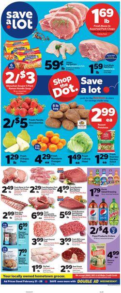 Weekly ad Save a Lot 02/07/2024 - 02/14/2024
