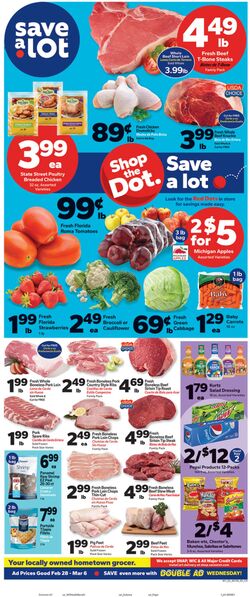 Weekly ad Save a Lot 02/10/2024 - 02/13/2024
