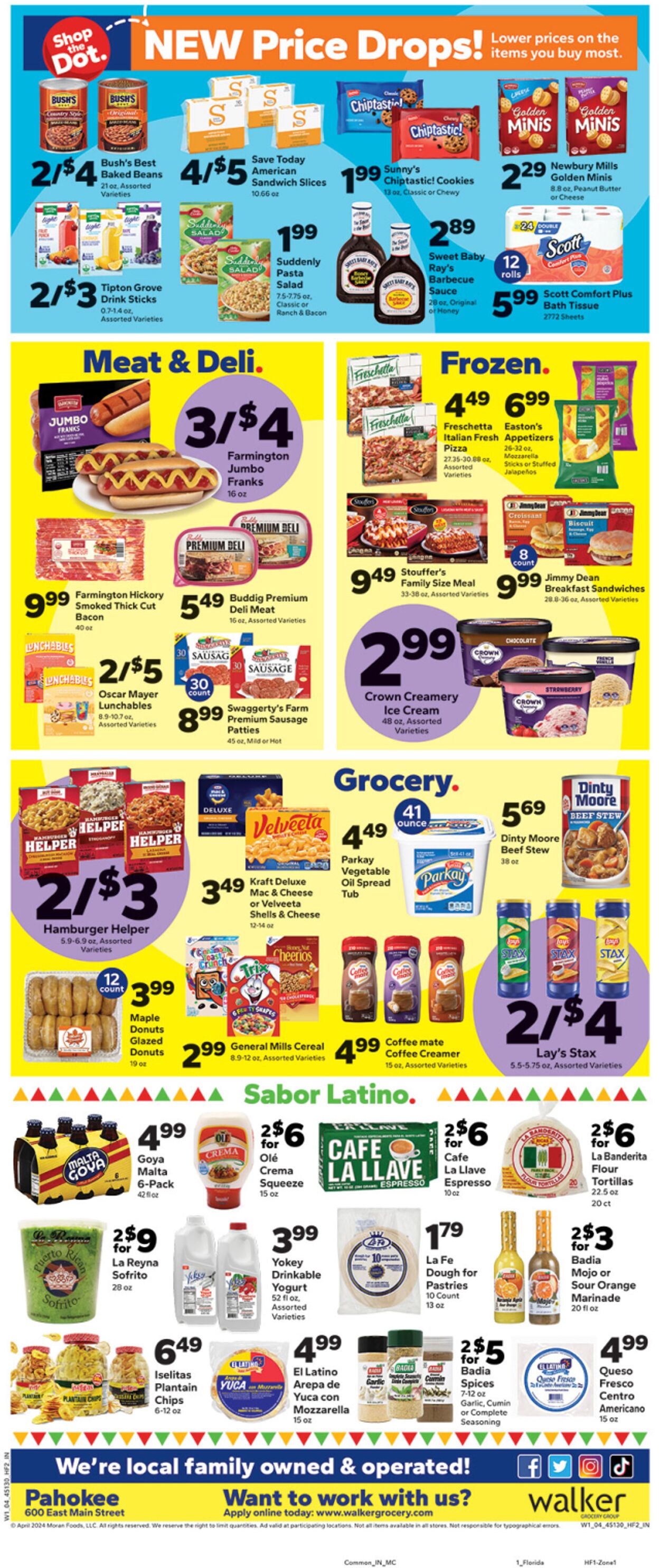 Weekly ad Save a Lot 04/03/2024 - 04/10/2024