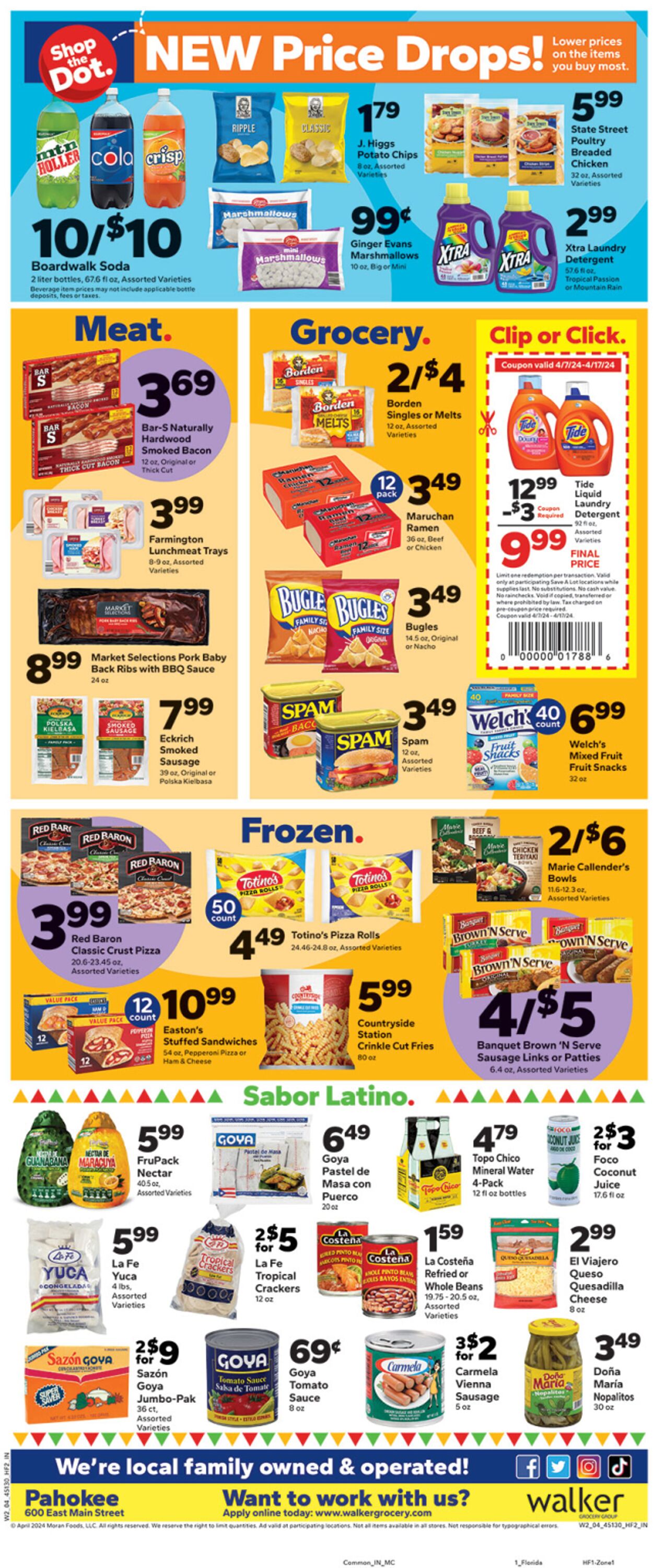 Weekly ad Save a Lot 04/10/2024 - 04/17/2024