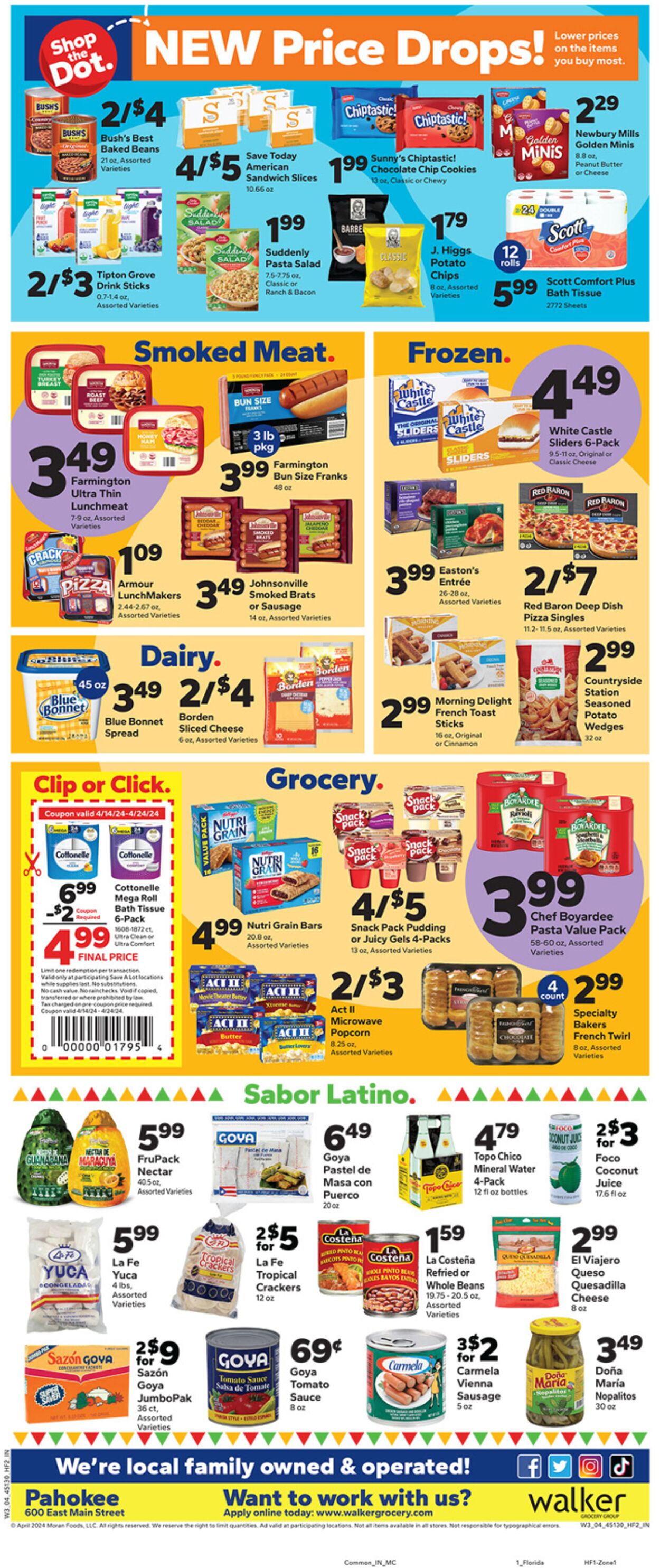 Weekly ad Save a Lot 04/17/2024 - 04/24/2024