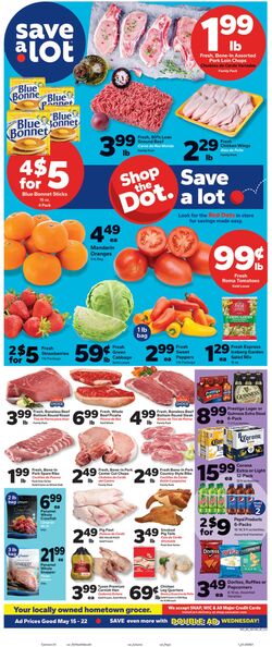 Weekly ad Save a Lot 05/08/2024 - 05/15/2024
