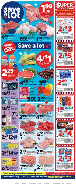 Weekly ad Save a Lot 05/22/2024 - 05/29/2024