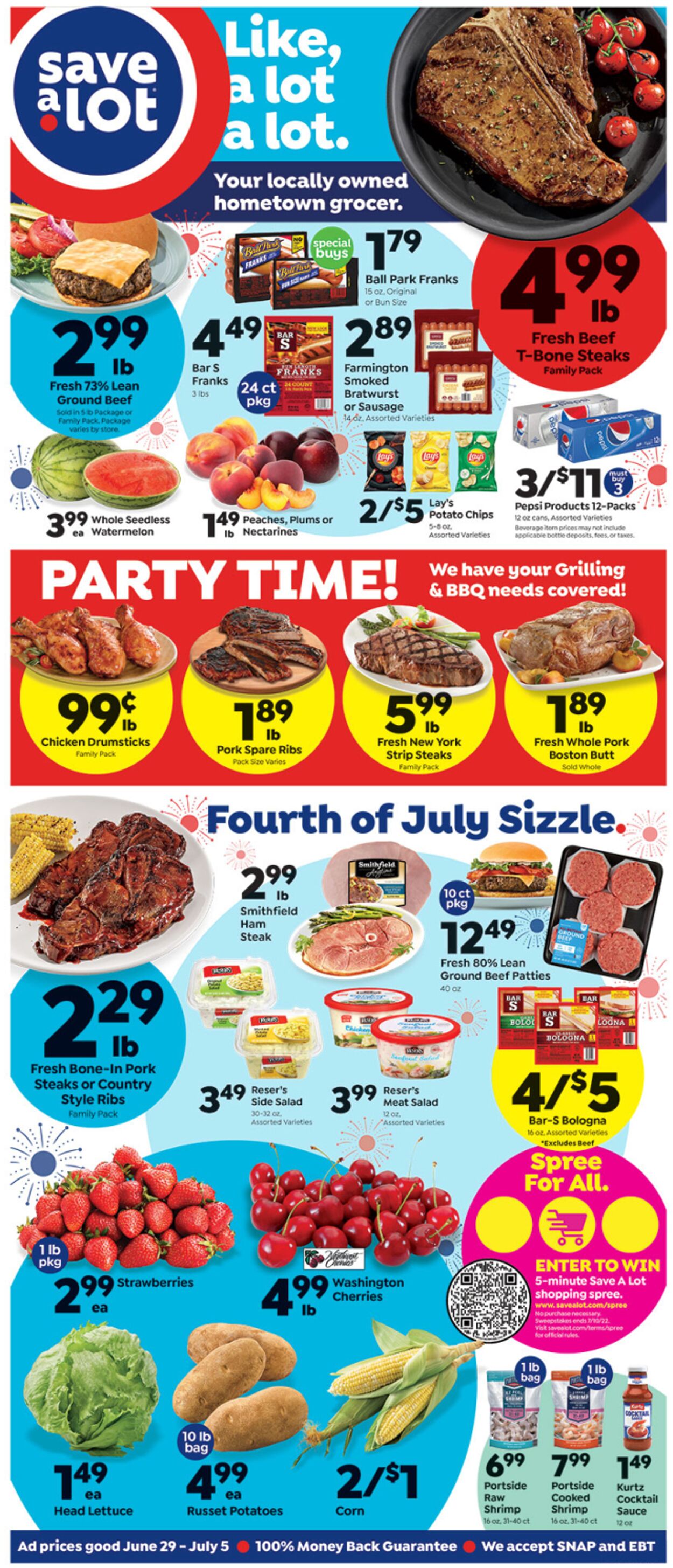 Weekly ad Save a Lot 06/29/2022 - 07/05/2022