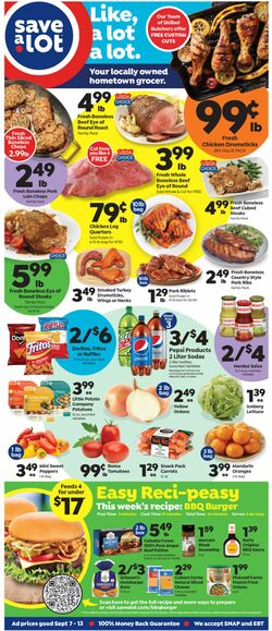 Weekly ad Save a Lot 09/07/2022-09/13/2022