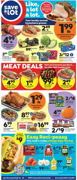 Weekly ad Save a Lot 09/14/2022-09/20/2022
