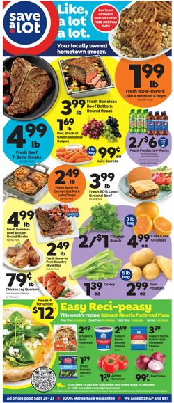Weekly ad Save a Lot 09/21/2022-09/27/2022