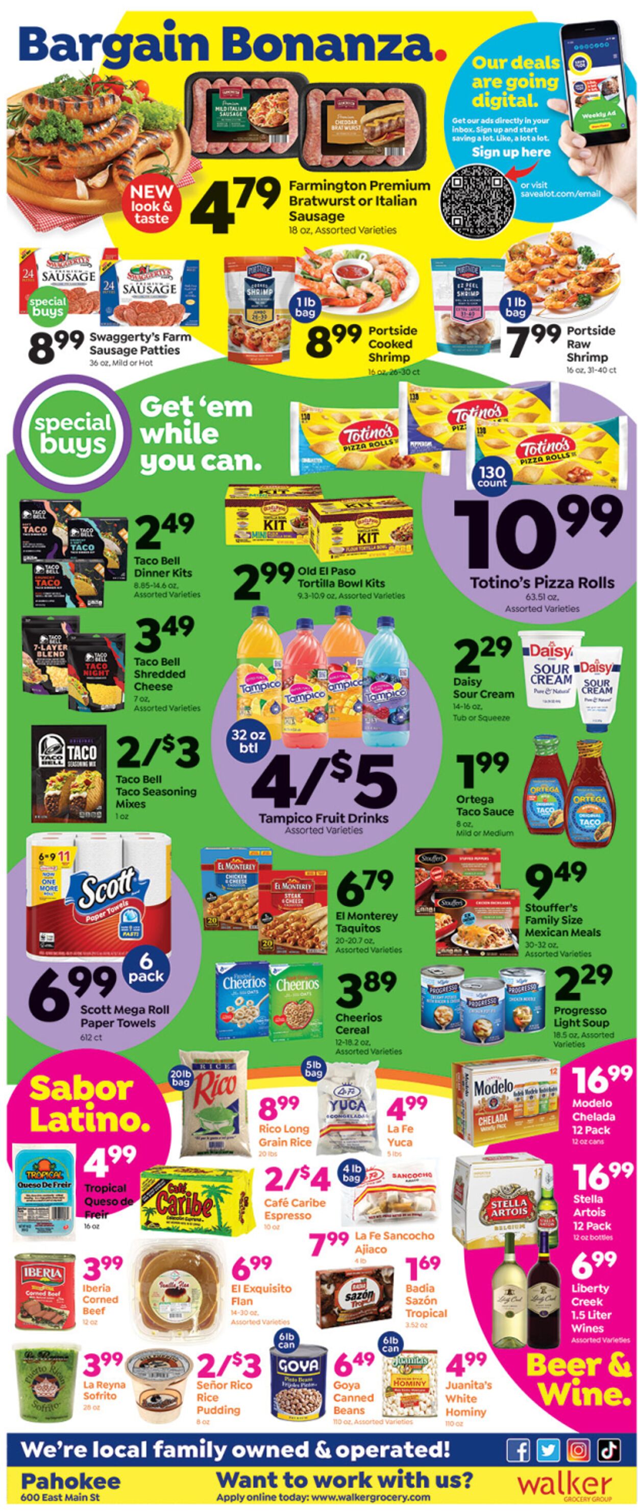 Weekly ad Save a Lot 10/05/2022 - 10/11/2022