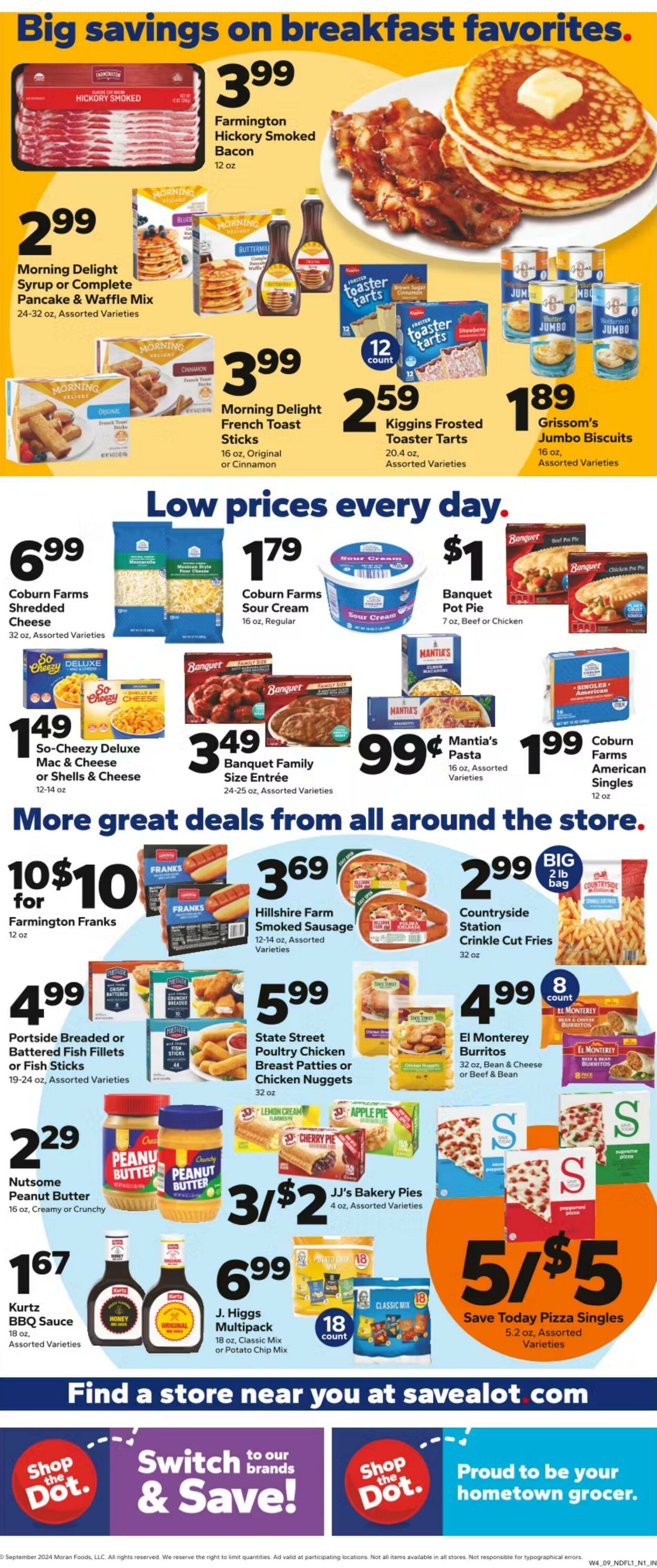 Weekly ad Save a Lot 09/19/2024 - 09/25/2024