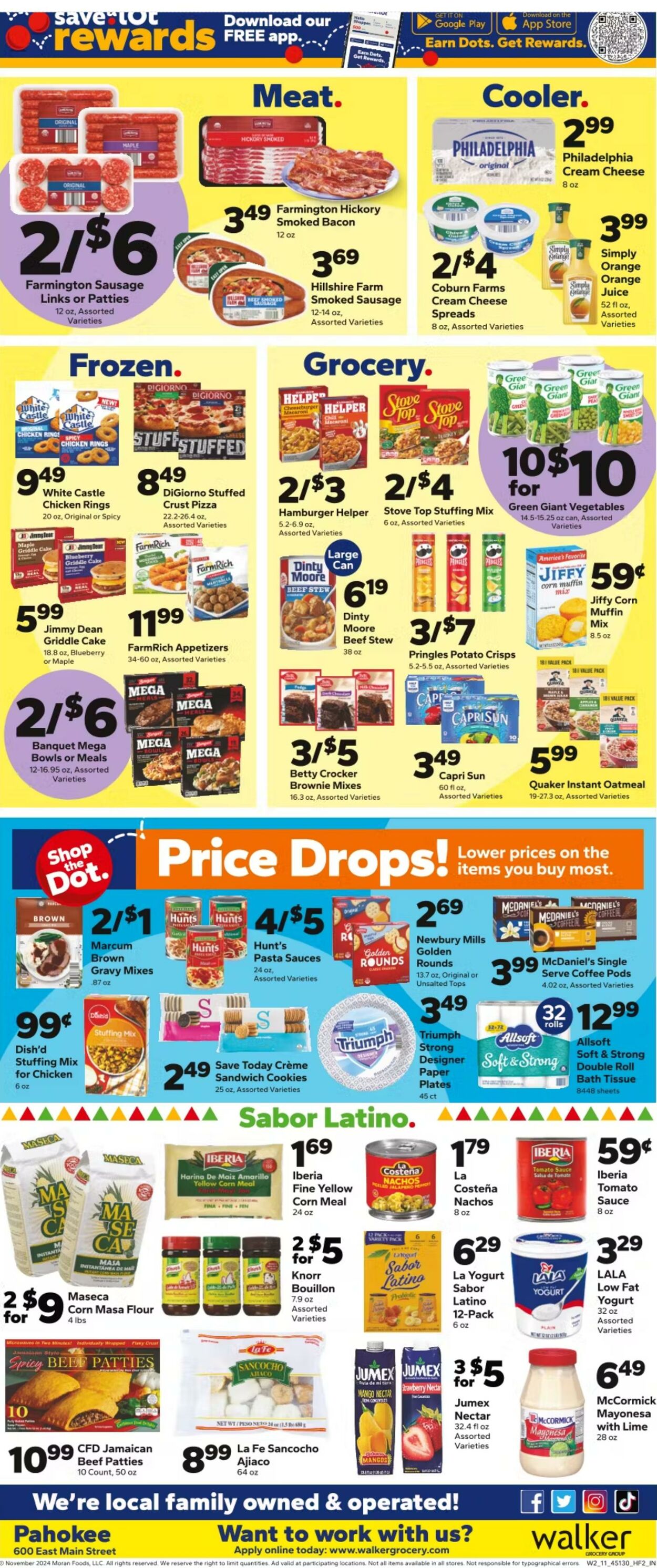 Weekly ad Save a Lot 11/06/2024 - 11/13/2024