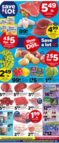 Weekly ad Save a Lot 10/23/2024 - 10/31/2024