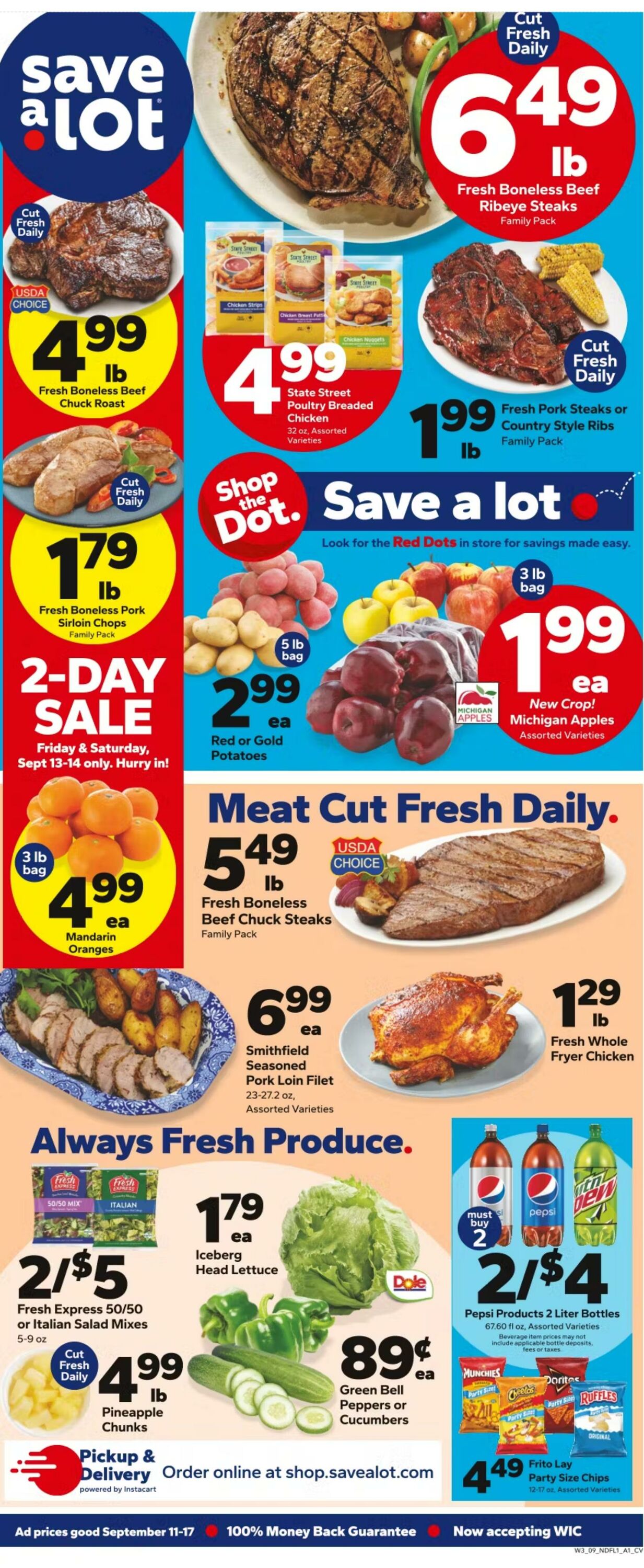 Weekly ad Save a Lot 09/11/2024 - 09/18/2024