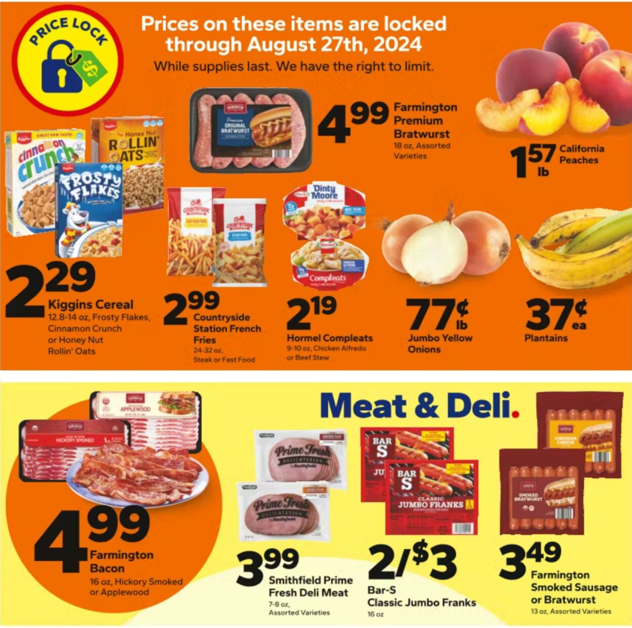 Weekly ad Save a Lot 08/07/2024 - 08/14/2024