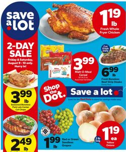 Weekly ad Save a Lot 08/14/2024 - 08/21/2024