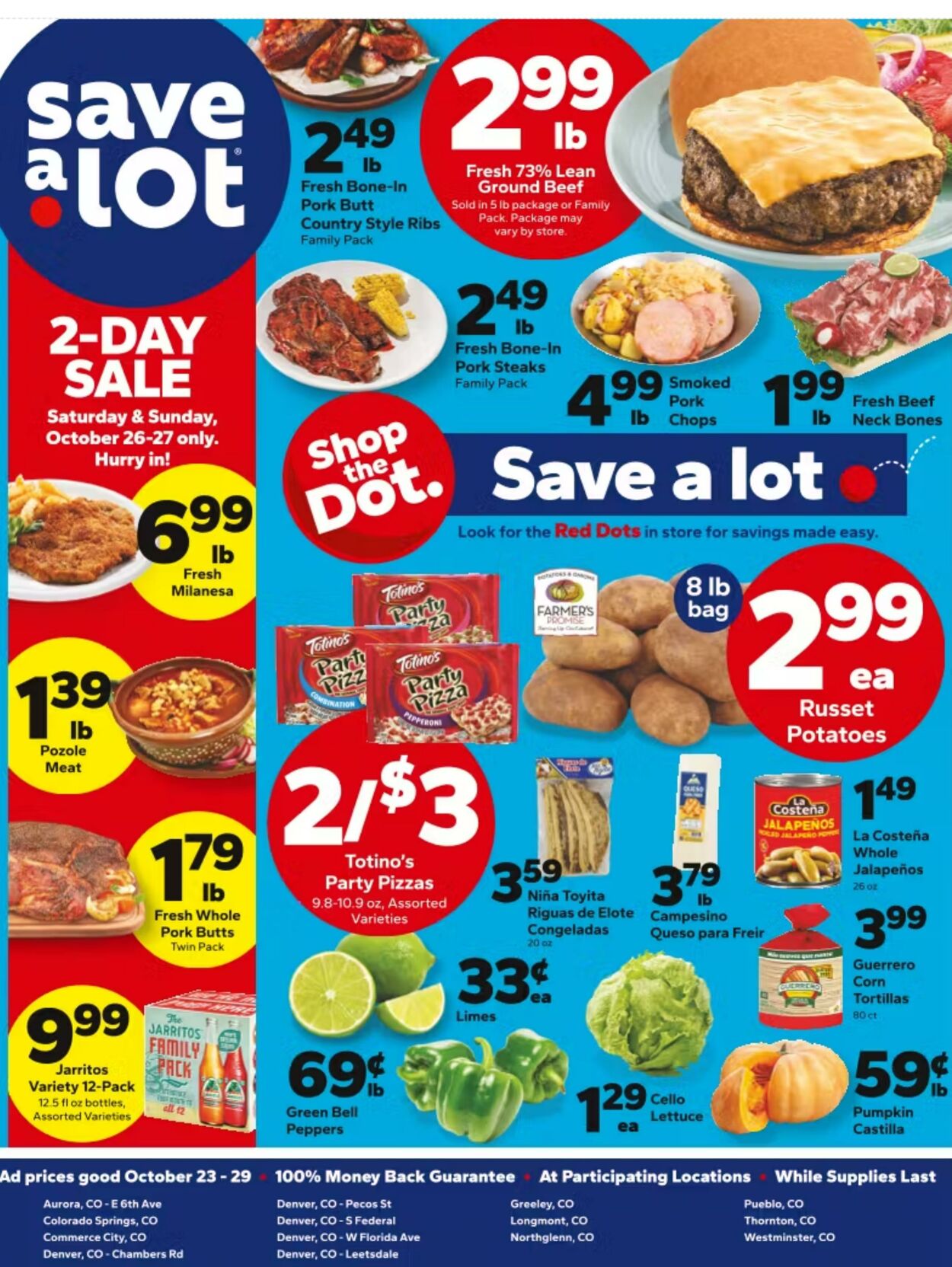 Weekly ad Save a Lot 10/23/2024 - 10/30/2024