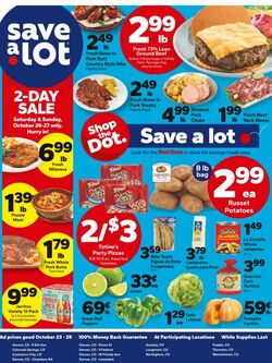 Weekly ad Save a Lot 10/16/2024 - 10/23/2024