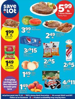 Weekly ad Save a Lot 07/17/2024 - 07/23/2024