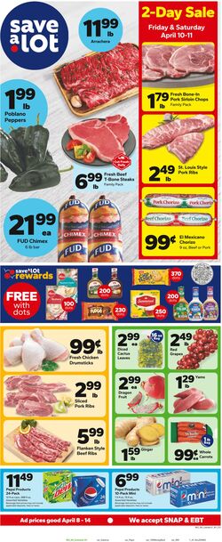 Weekly ad Save a Lot 04/15/2026 - 04/21/2026