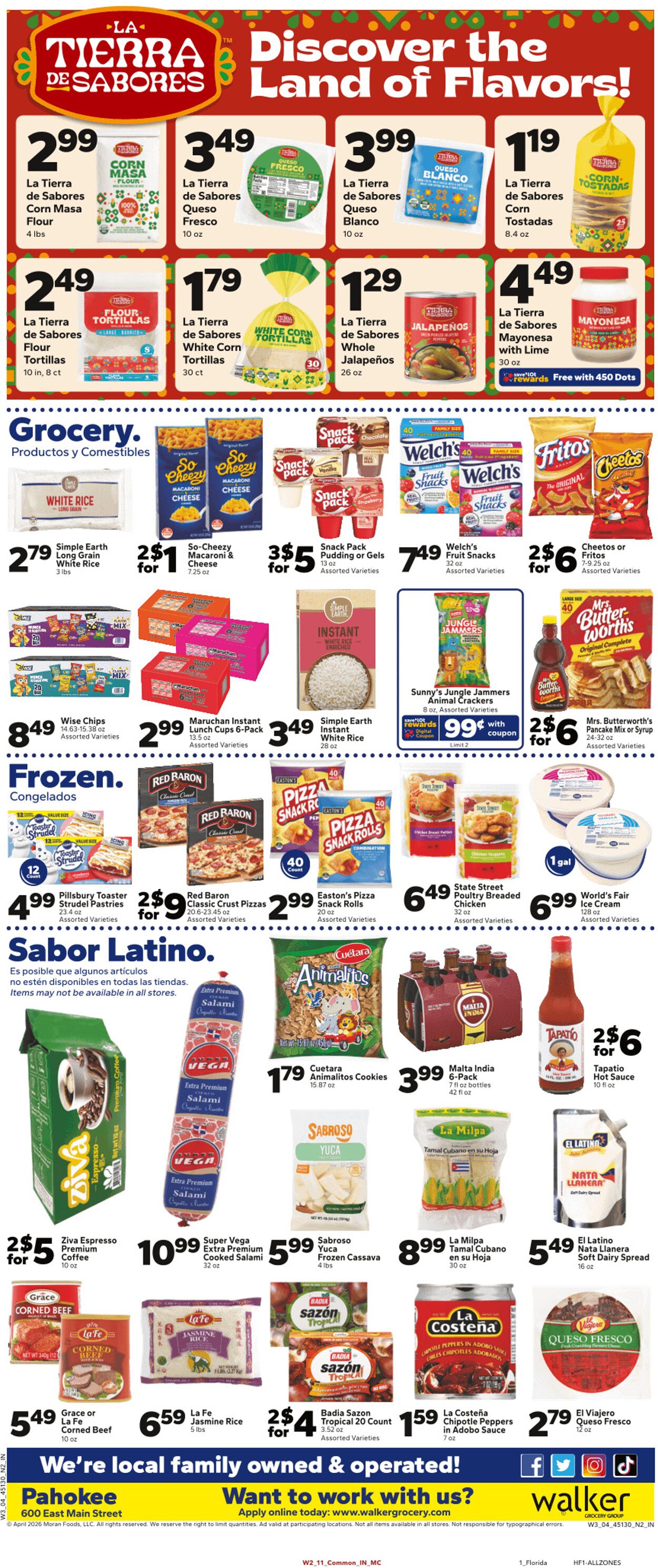 Weekly ad Save a Lot 04/15/2026 - 04/21/2026