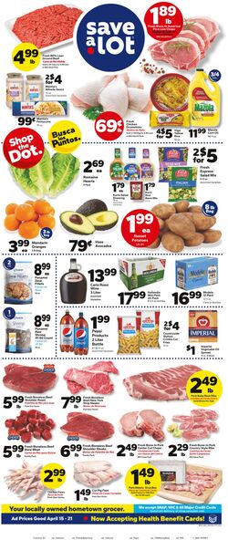 Weekly ad Save a Lot 04/15/2026 - 04/21/2026