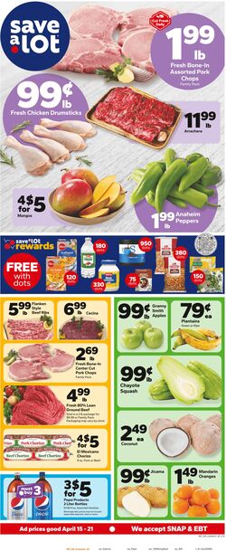 Weekly ad Save a Lot 04/15/2026 - 04/21/2026
