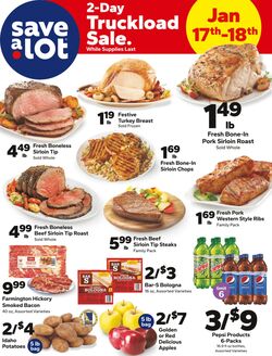 Weekly ad Save a Lot 01/20/2025 - 02/03/2025