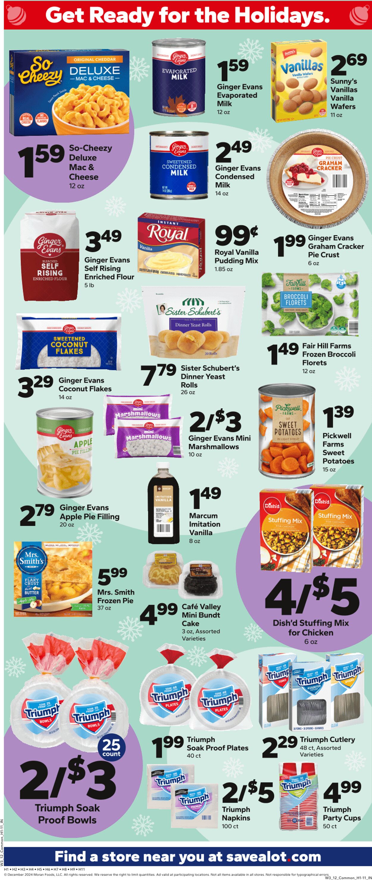 Weekly ad Save a Lot 12/18/2024 - 12/24/2024