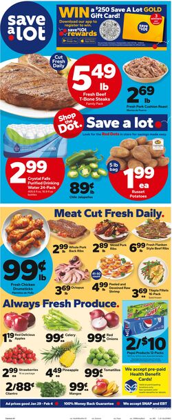 Weekly ad Save a Lot 11/29/2024 - 12/03/2024