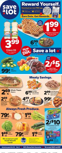 Weekly ad Save a Lot 04/05/2023 - 04/06/2023