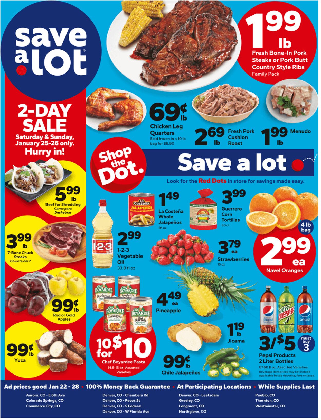 Weekly ad Save a Lot 01/23/2025 - 02/06/2025