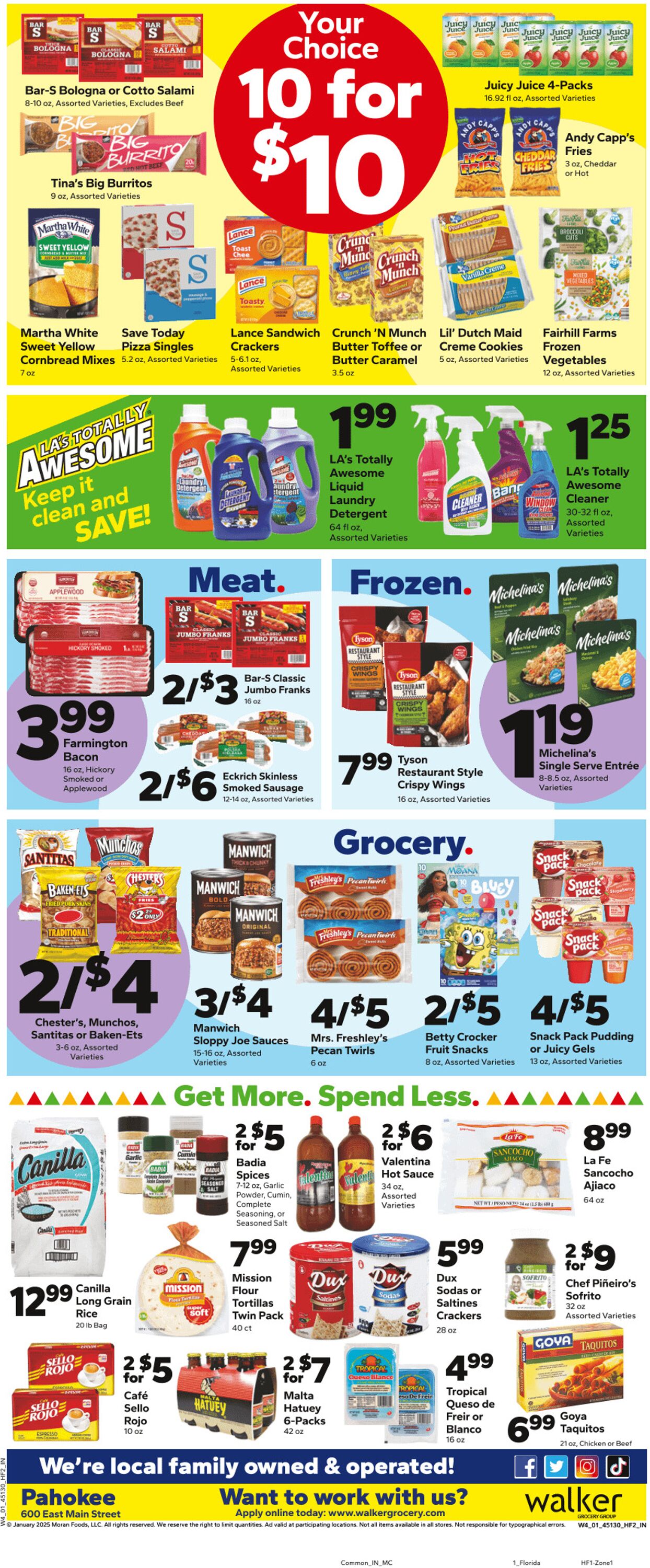 Weekly ad Save a Lot 01/23/2025 - 02/06/2025