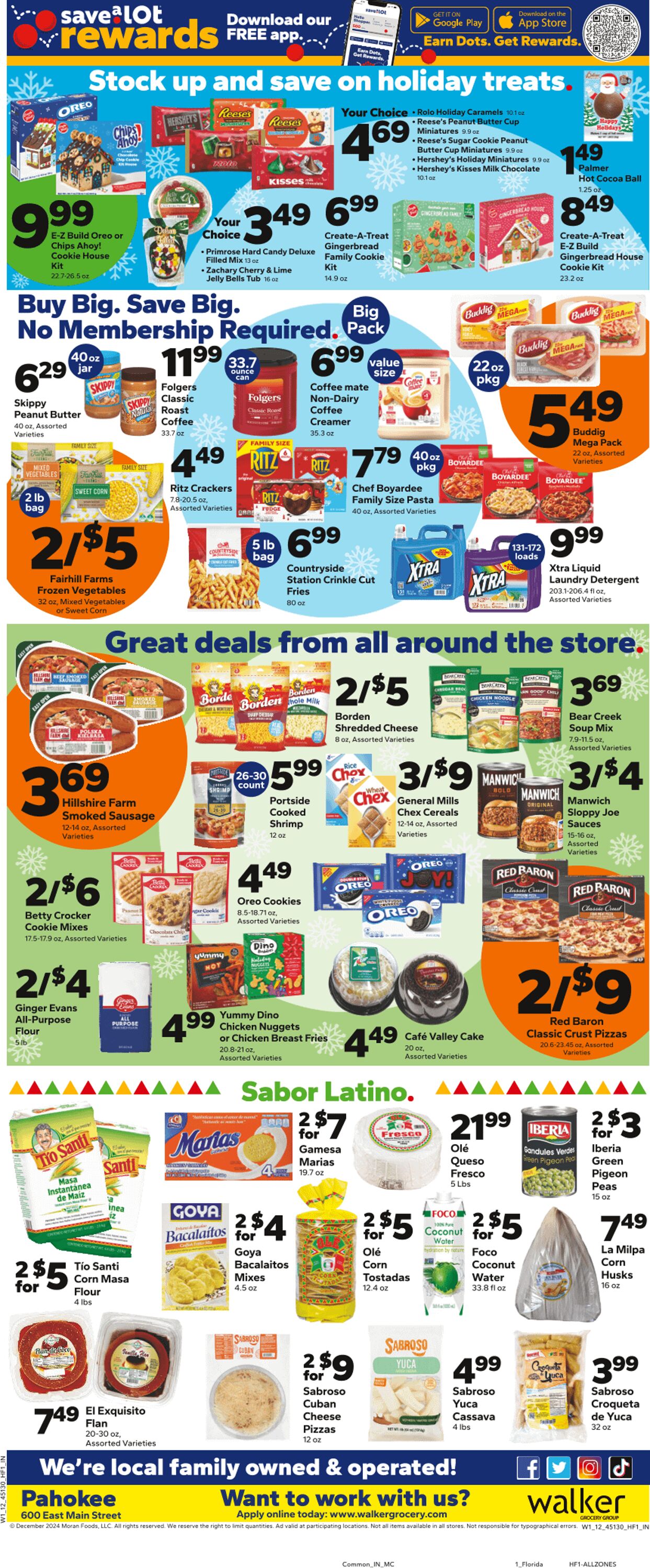 Weekly ad Save a Lot 12/04/2024 - 12/10/2024