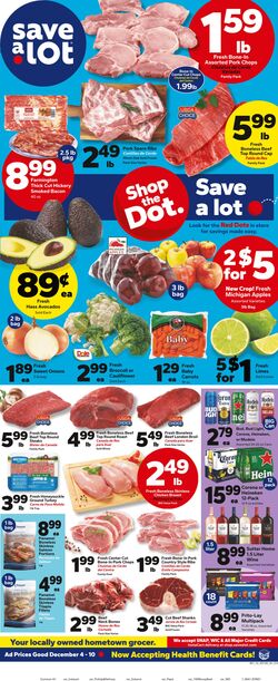 Weekly ad Save a Lot 11/29/2024 - 12/03/2024