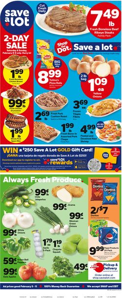 Weekly ad Save a Lot 11/20/2024 - 11/28/2024