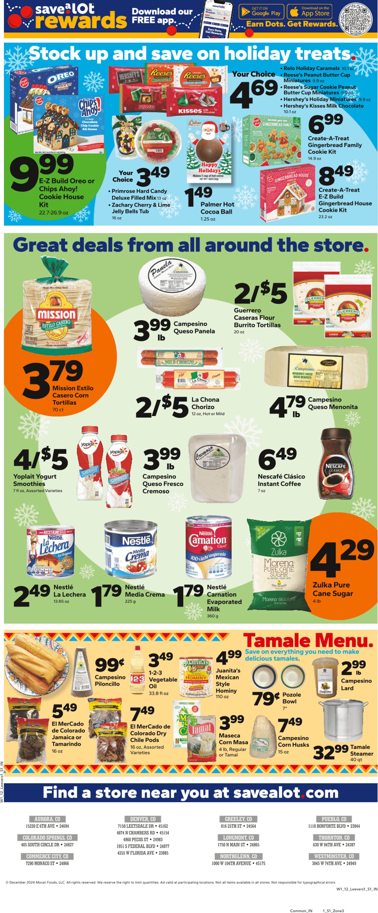 Weekly ad Save a Lot 12/04/2024 - 12/10/2024