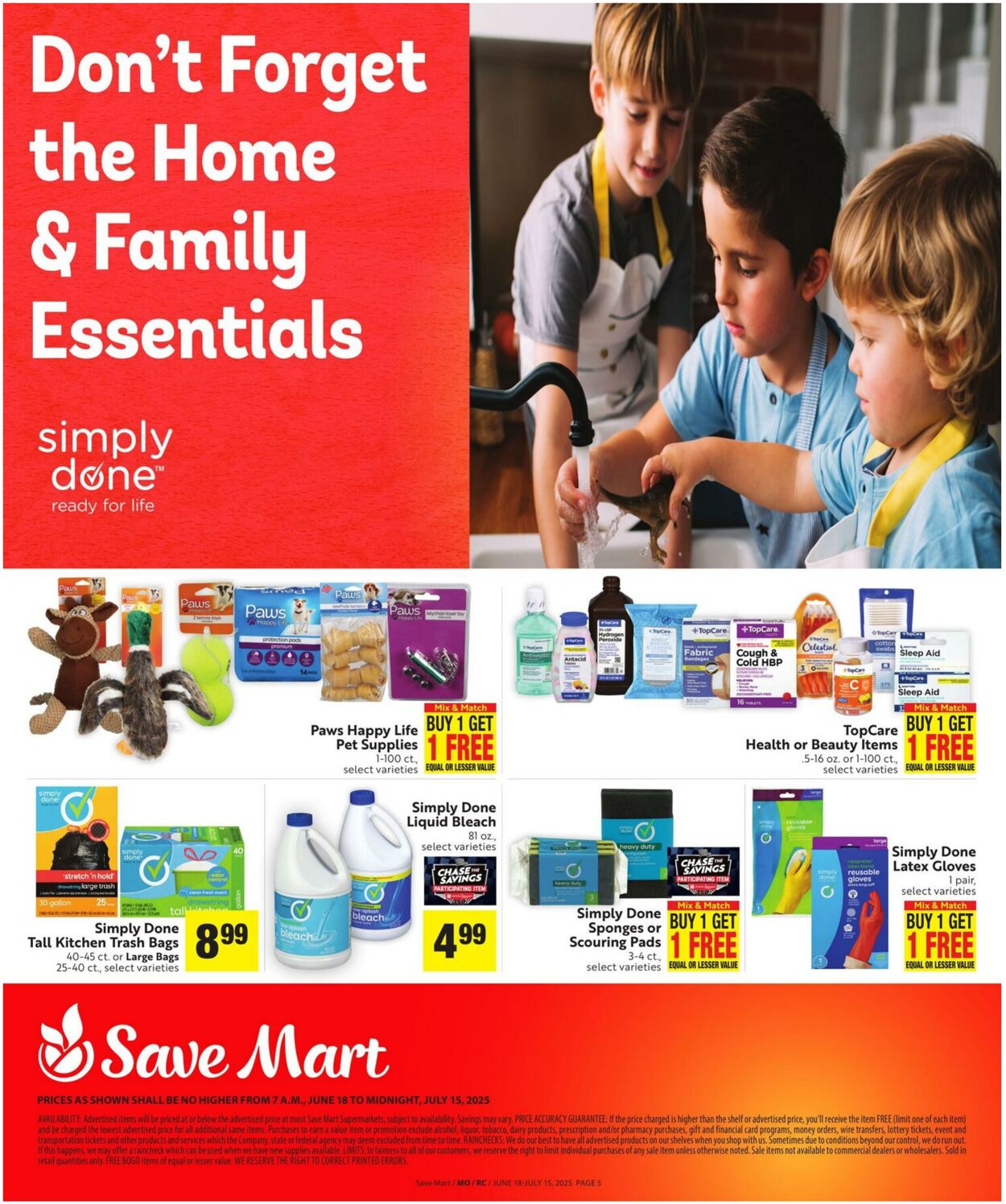 Weekly ad Save Mart 06/18/2025 - 07/15/2025