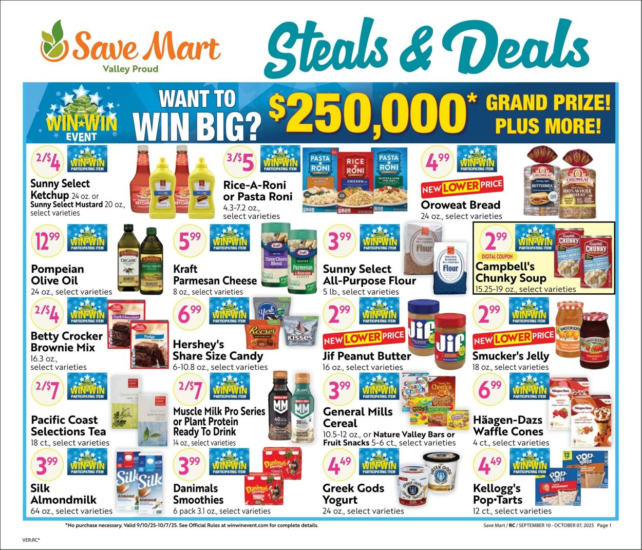 Weekly ad Save Mart 09/10/2025 - 10/07/2025