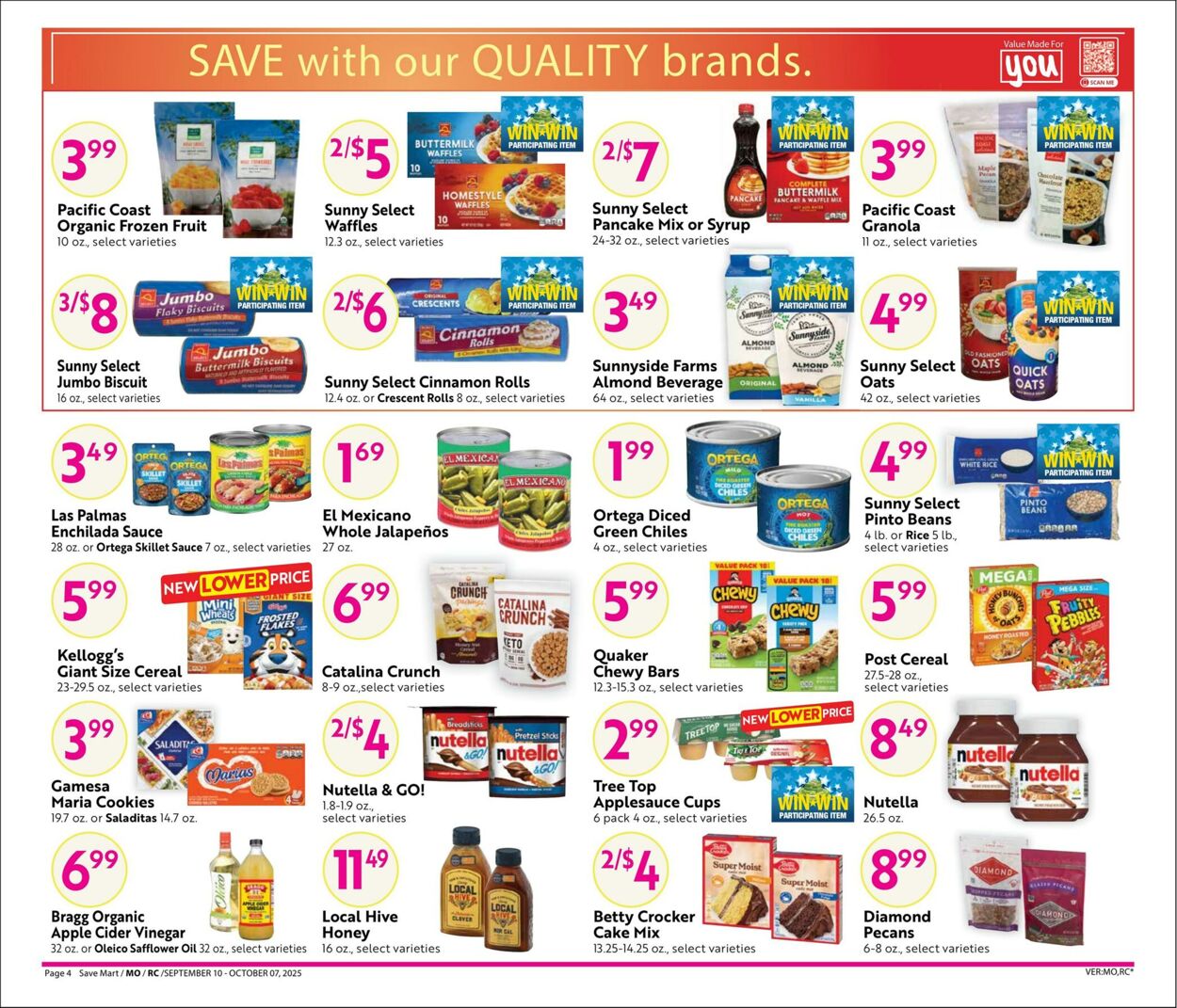 Weekly ad Save Mart 09/10/2025 - 10/07/2025