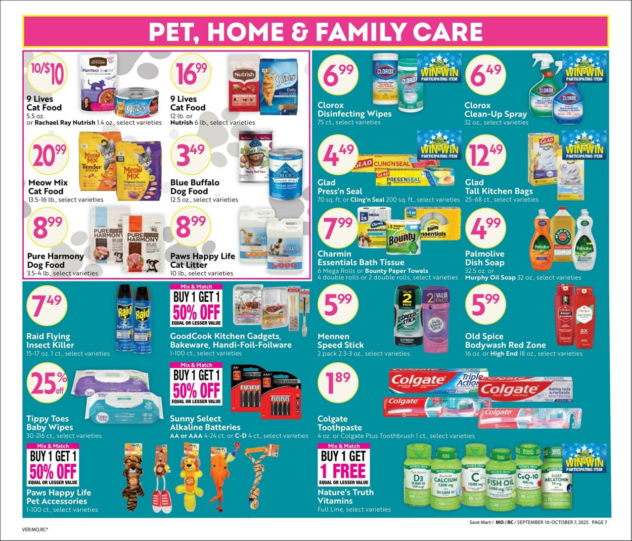Weekly ad Save Mart 09/10/2025 - 10/07/2025