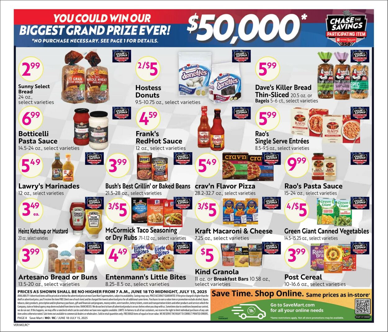Weekly ad Save Mart 06/18/2025 - 07/15/2025