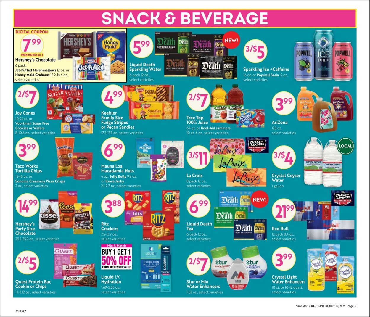 Weekly ad Save Mart 06/18/2025 - 07/15/2025
