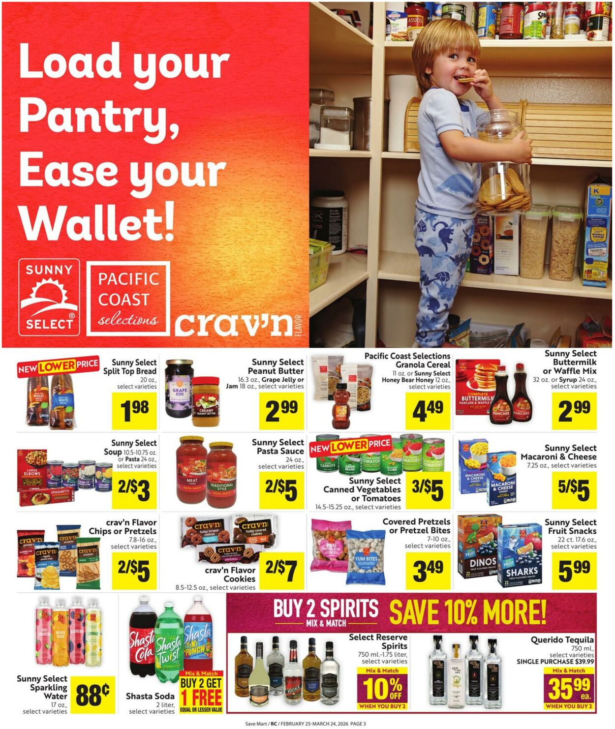 Weekly ad Save Mart 02/25/2026 - 03/24/2026