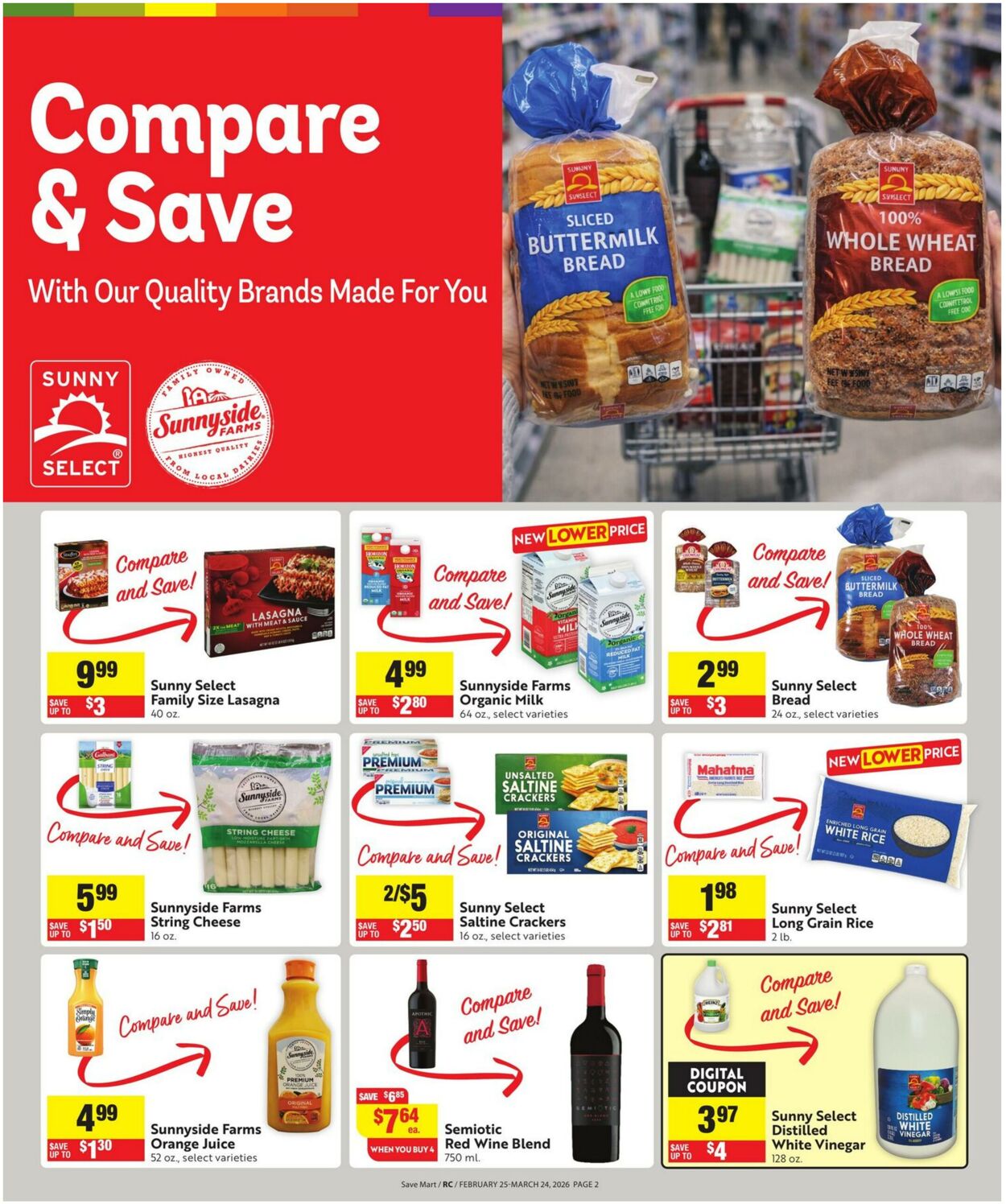 Weekly ad Save Mart 02/25/2026 - 03/24/2026