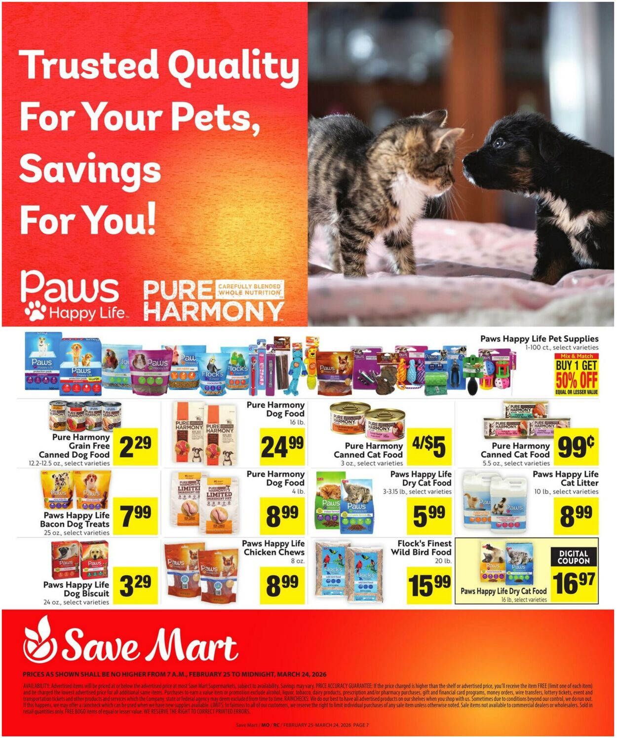 Weekly ad Save Mart 02/25/2026 - 03/24/2026