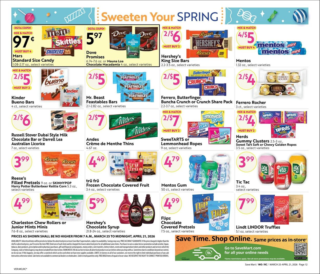 Weekly ad Save Mart 03/25/2026 - 04/21/2026