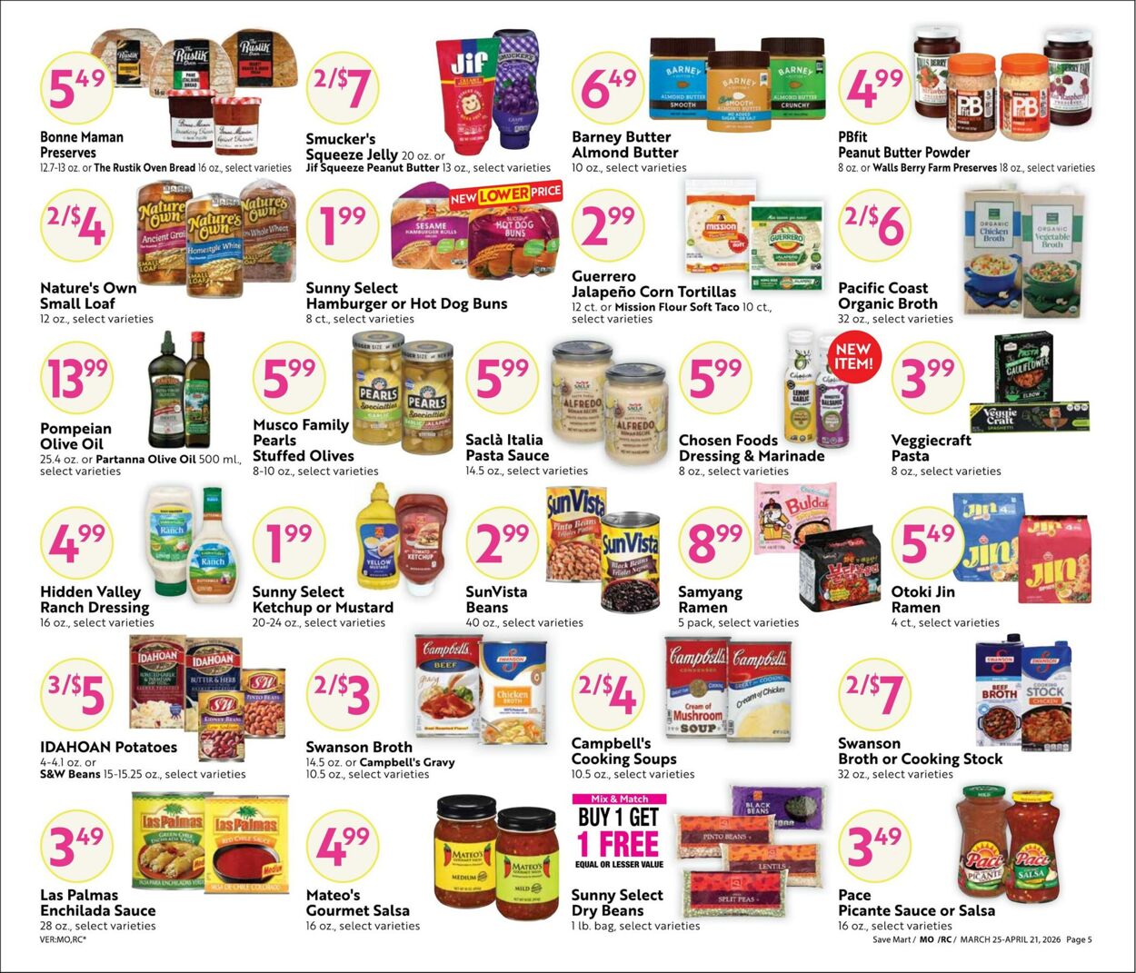 Weekly ad Save Mart 03/25/2026 - 04/21/2026