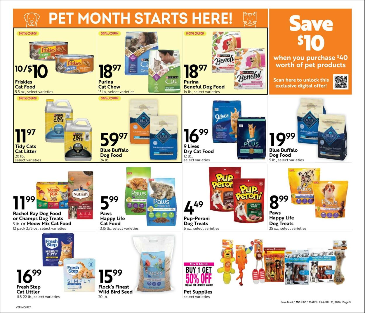 Weekly ad Save Mart 03/25/2026 - 04/21/2026