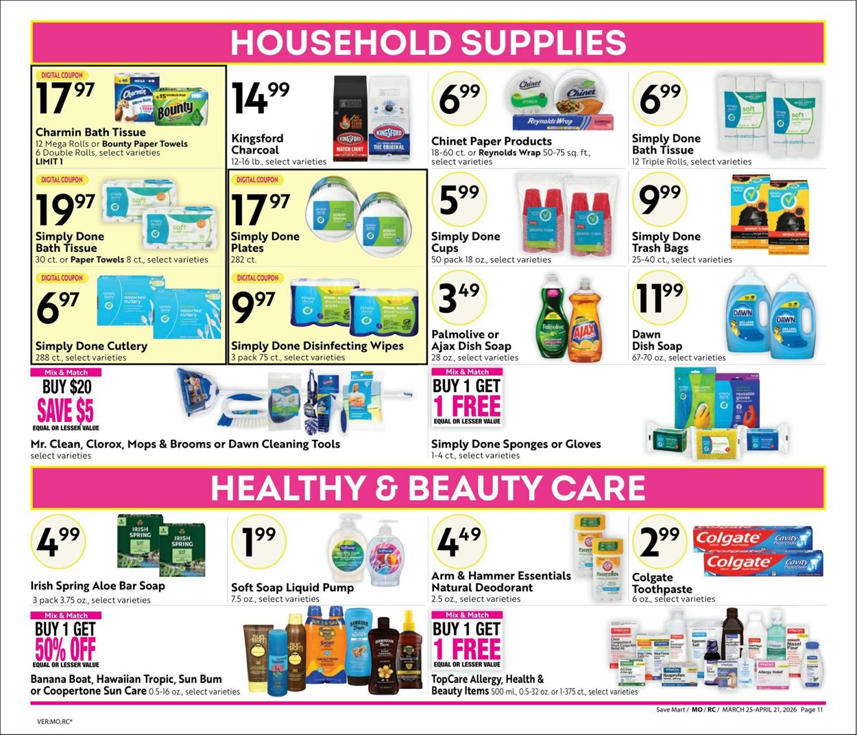 Weekly ad Save Mart 03/25/2026 - 04/21/2026
